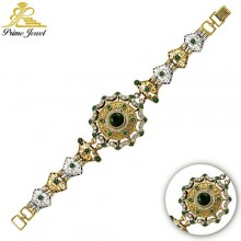 Gümüş Otantik Taşlı Biezik /Bileklik